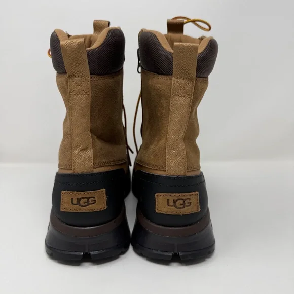 New UGG Men's Emmett Duck Boot Hi Chestnut Sz 9